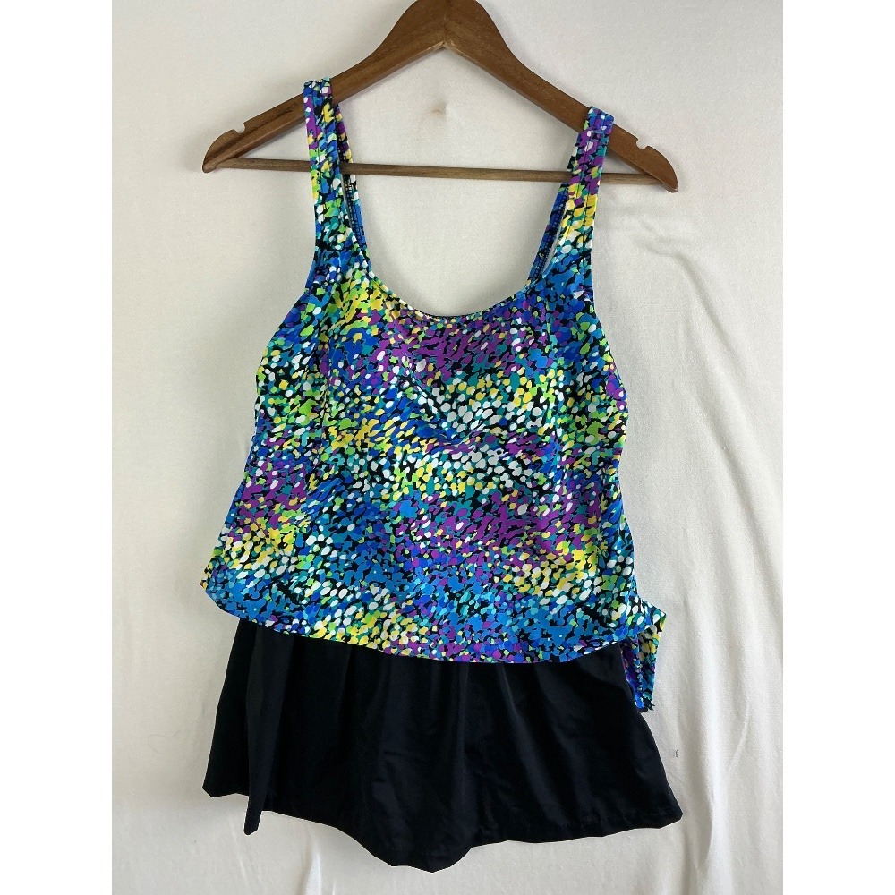 Maxine of Hollywood One Piece Women's 12‎ Tankini Swimsuit